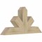 Ekena Millwork Saratoga Rough Sawn Timber Gable Bracket, Douglas Fir, 48"W x 24"H x 6"D x 6"F, 12/12 Pitch GBW048X24X0606SAR00RDF - alternate 4
